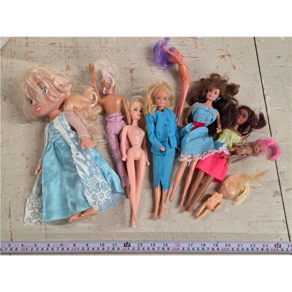 Assorted Doll Lot inc. Barbie etc.
