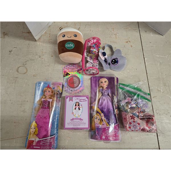 Children’s Toy Lot inc. NEW in Box Disney Princess Dolls etc.