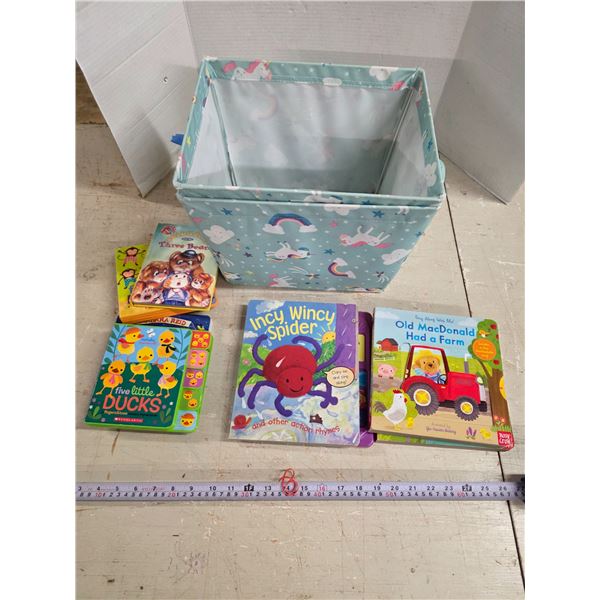Children’s Books & Storage Bins