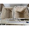 Image 2 : (3) Fabric Storage Bins, Assorted Sizes