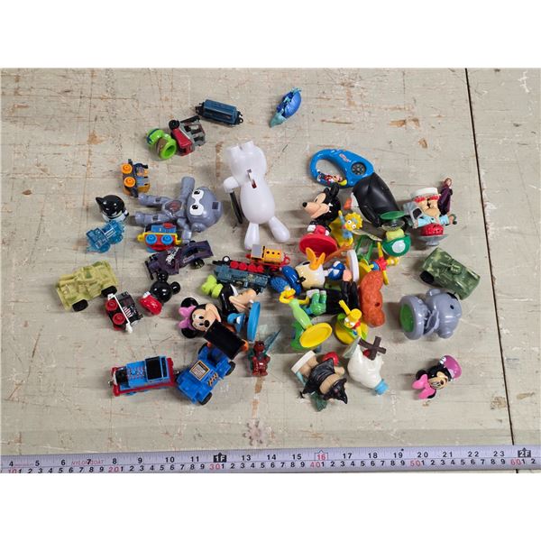 Children’s Small Toy Lot – Thomas, Disney, Simpson’s etc.