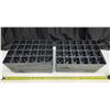 Image 1 : (30 Trays) Black plastic nursery pot carrier tray or seedling pot bracket,. (New)