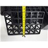 Image 3 : (30 Trays) Black plastic nursery pot carrier tray or seedling pot bracket,. (New)