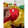 Image 6 : Descendants Red Costume Cosplay For Kid Girls Female Dress Halloween Carnival Dress - (Size Kids 130