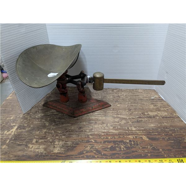 Countertop Brass Weigh Scale
