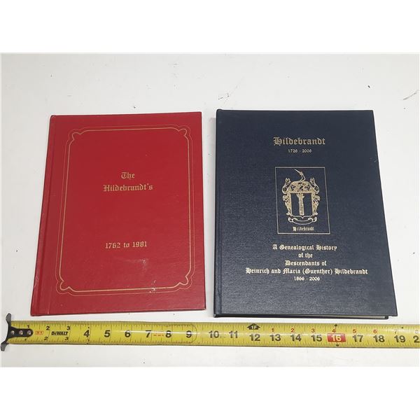 1198-Hildebrandt family history books