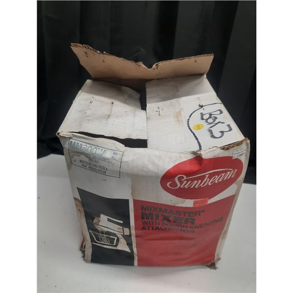 1210-Sunbeam mixer (appears unused)