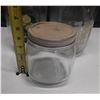 Image 2 : 1212-Vintage glass jars with lids