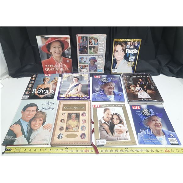 1214-Royal Family book lot