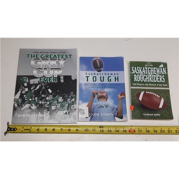 1218-Sask. Roughriders books