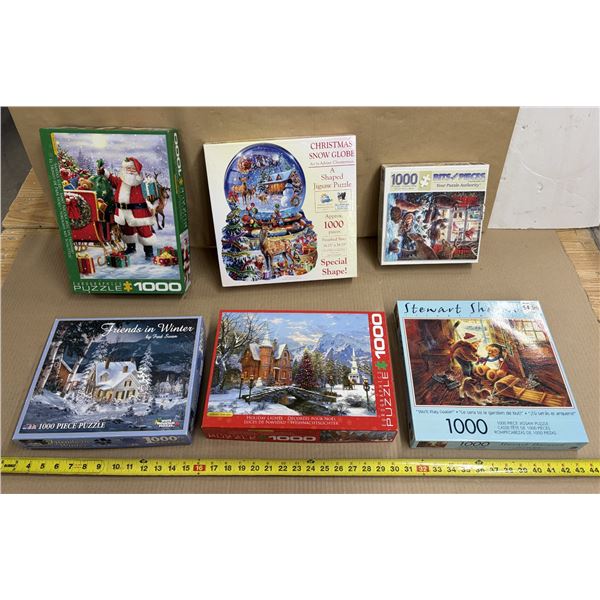 (6) Christmas Puzzles.