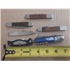 Image 1 : (6) Vintage pocket knives.