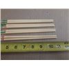 Image 6 : Vintage boxed of faux-ivory plastic chopsticks made by Mong Lee Shang in Taiwan.