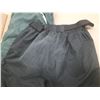 Image 9 : Green Husqvarna Leg Protection Pant - Length 42", Waist 48-50, and Black Wetskins Pant Size S/P (Bla