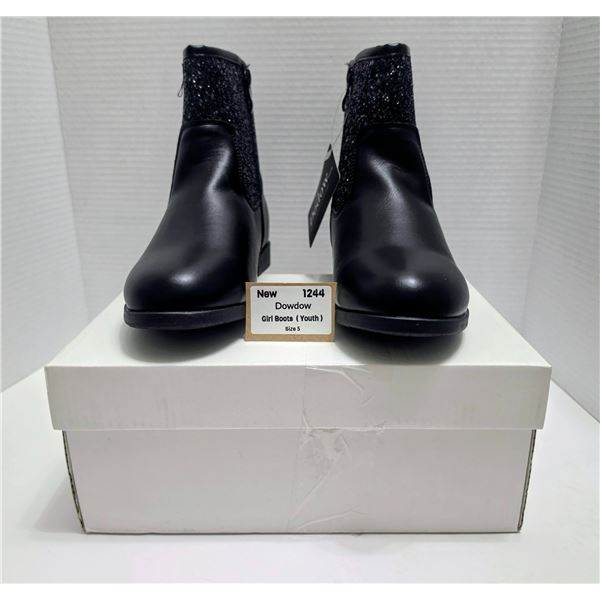 NEW Dowdow Girls (Youth) Boots – Size 5