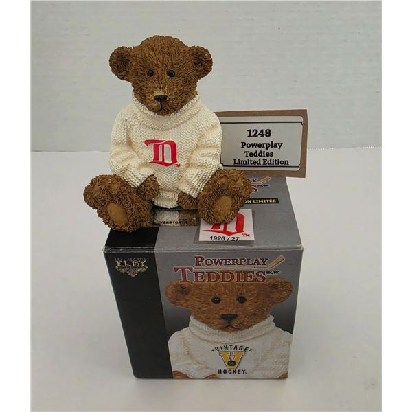 2004 Vintage NHL Hockey Powerplay Teddies - 1926/27 Detroit Redwings.  w/ Original Box.