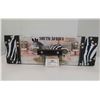 Image 1 : South Africa Zebra Wooden Gift Box for Keepsakes – 15”x 10”x 5”
