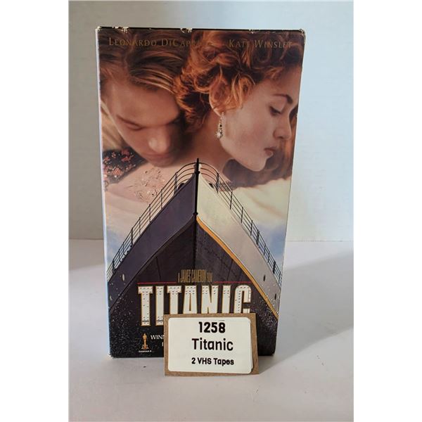 Titanic (2) VHS Tapes