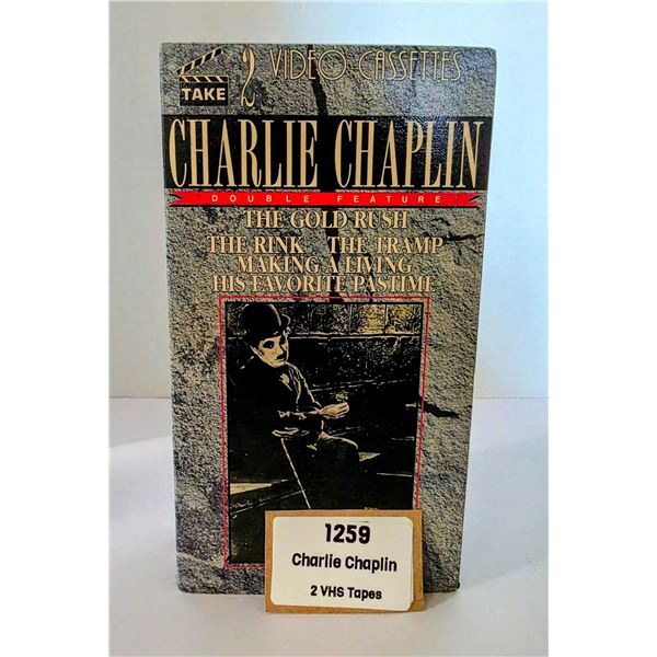 Charlie Chaplin (2) VHS Tapes