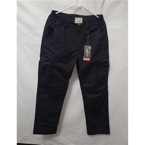 NEW “Free Soldier” Black Tactical Cargo Work Pants – Size 32x30