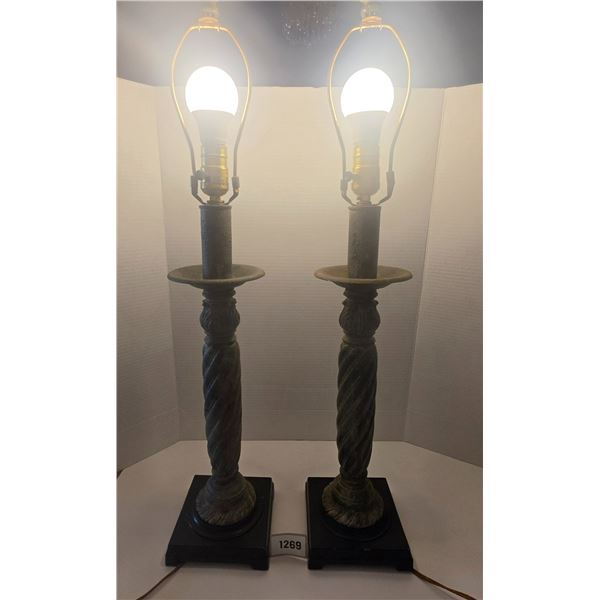 Vintage Lamps w/ Original Cords