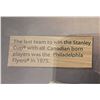 Image 5 : Vintage Toronto Maple Leafs NHL Hockey Shadow Box – 3 Mini Jerseys
