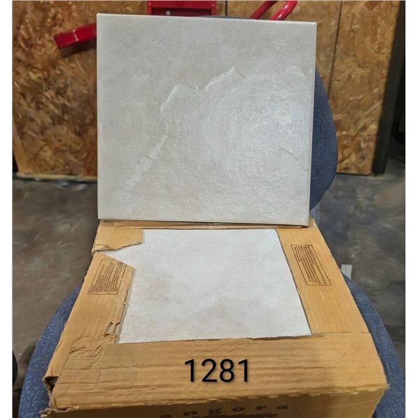 NEW 11-Piece Sicilian Quartz Floor Tile, 13”x13”