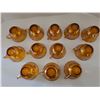 Image 8 : Vintage Indiana Glass Large Punch Bowl w/ (12) Cups & Clips (2 clips missing)