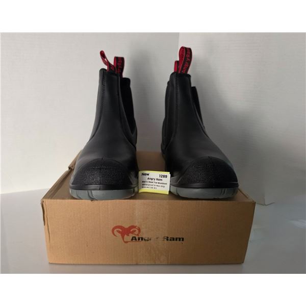 NEW Angry Ram Steel Toe Waterproof Non-Slip Work Boots – Size 44EU (US Men’s Size 