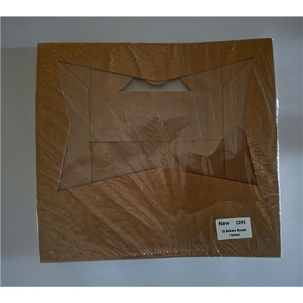 NEW 15-pk Bakery Pastry Boxes, 14”x 10”x 3”