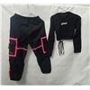 Image 1 : NEW 2-Piece Girl’s Hip-Hop Track Suit, Size 160 (= US size 14-16 Large Youth)