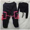 Image 2 : NEW 2-Piece Girl’s Hip-Hop Track Suit, Size 160 (= US size 14-16 Large Youth)