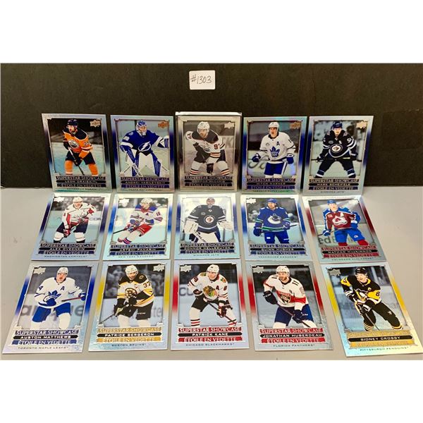 UD Tim Hortons 2021-22 “Superstar Showcase” Complete 15-Card Set