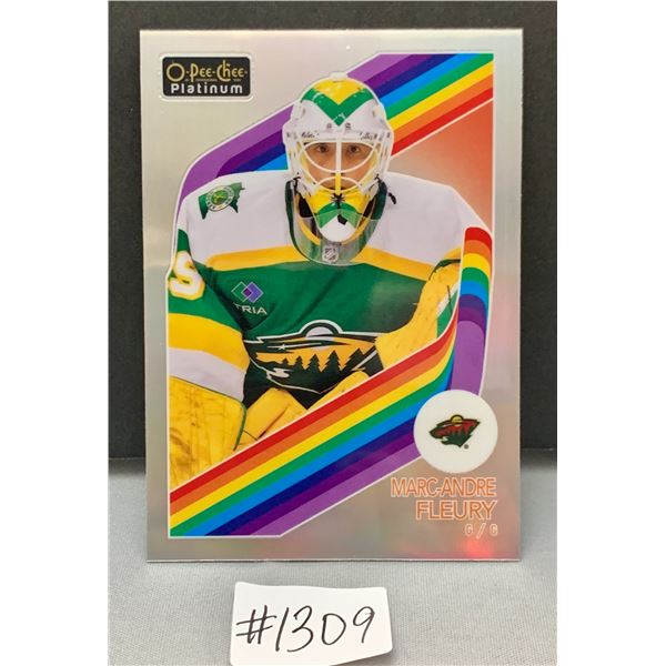 2023-24 OPC Marc-Andre Fleury Rainbow Foil Hockey Card – RARE!