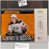 Image 1 : 2023-24 UD Credentials Tristan Luneau Debut Ticket Orange RC #62/249