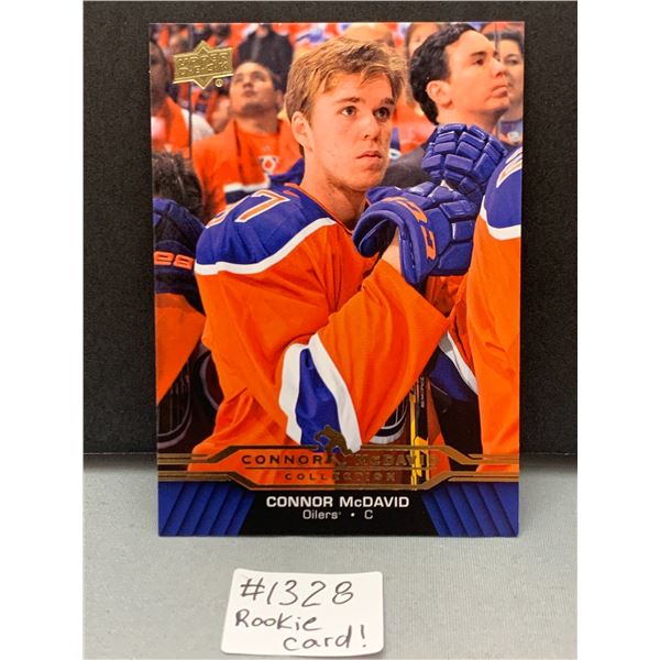 2015 UD Connor McDavid Rookie Card CM-5