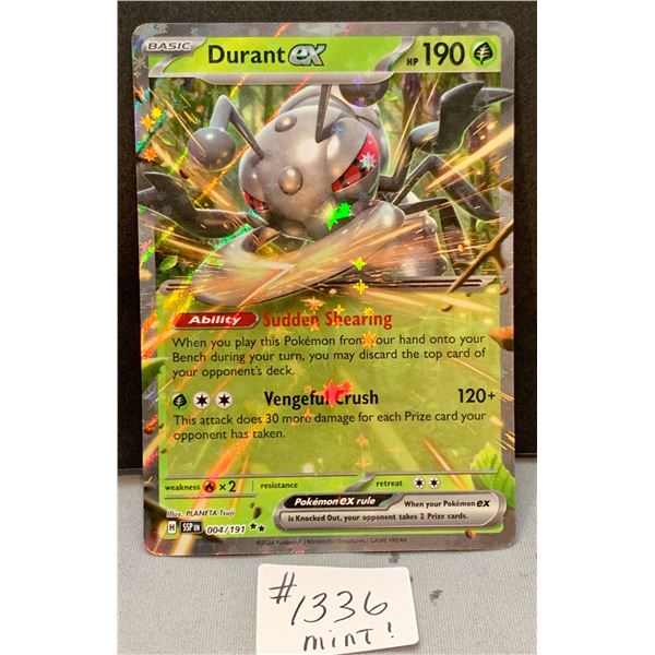 Durant ex Cosmos Foil Pokemon Card