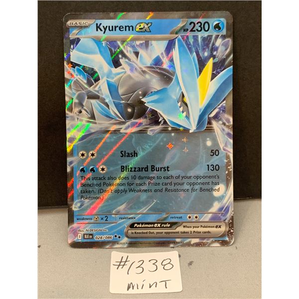 Kyurem ex Cosmos Foil Pokemon Card