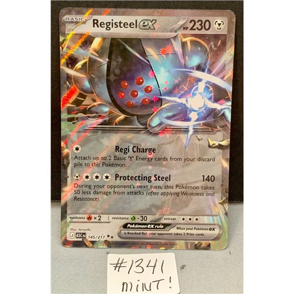 Registeel ex Cosmos Foil Pokemon Card