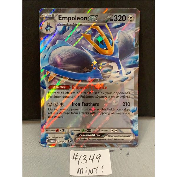 Empoleon ex Cosmos Foil Pokemon Card