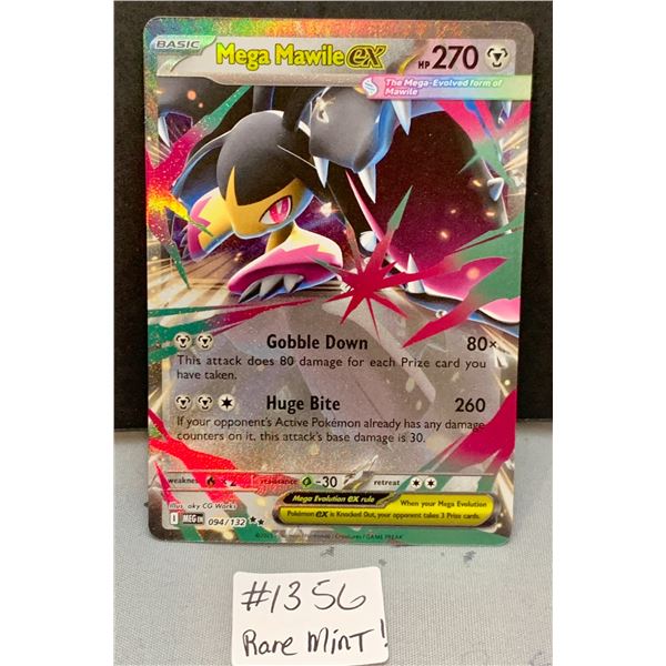 Mega Mawile ex Shiny Foil Pokemon Card