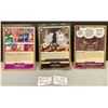 Image 1 : (3) One Piece Gold Foil Cards – All Mint