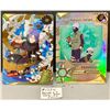Image 1 : (2) Naruto Ninja Age Textured Foil Ultra-Rare Cards - Mint