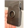 Image 3 : Pop-Up Aluminum Wallet, RFID Blocking Carbon Fiber Leather Outer
