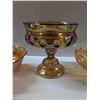 Image 3 : (3) Pearlescent Glass Candy Dishes