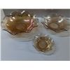 Image 1 : (3) Depression Glass Bowls – Floral Patterns