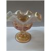 Image 2 : Amber/Orange Carnival Glass Candy Dishes