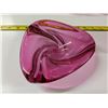 Image 4 : Cranberry Glass Lot – Fruits, Vases, Pitcher, Dish