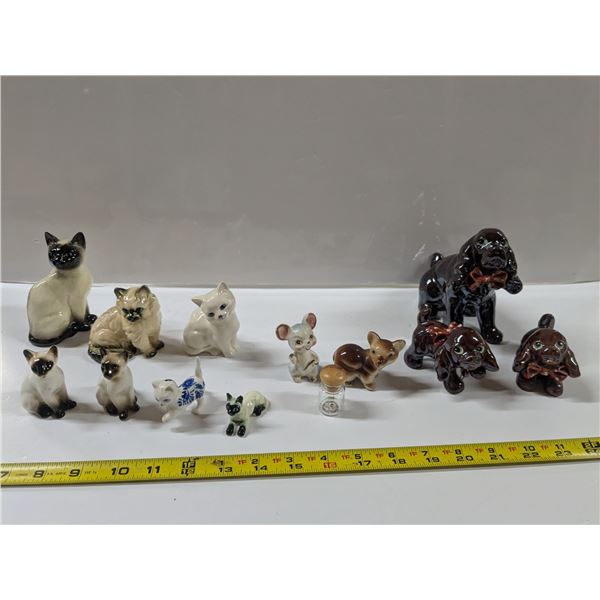 Ceramic and Porcelain Animal Figurines