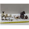 Image 1 : Ceramic and Porcelain Animal Figurines